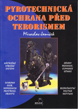 Pyrotechnická ochrana před terorismem obálka knihy