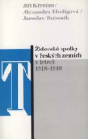 Židovské spolky v českých zemích v letech 1918 - 1948