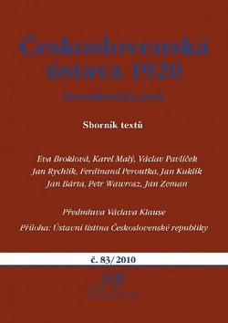 Československá ústava 1920: Devadesát let poté