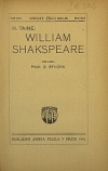 William Shakespeare obálka knihy