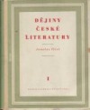 Dějiny české literatury I