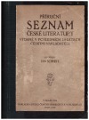 Příruční seznam české literatury