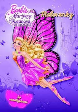 Barbie - Mariposa a květinová princezna - omalovánky