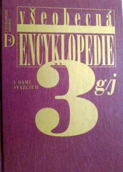 Všeobecná encyklopedie v osmi svazcích. 3, g/j obálka knihy