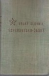 Velký slovník esperantsko - český