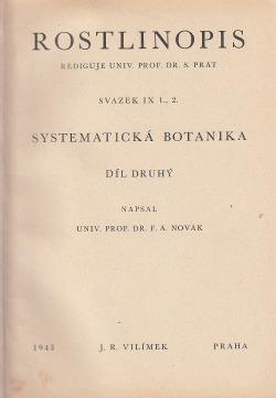 Rostlinopis: Systematická botanika, 2. díl