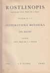 Rostlinopis: Systematická botanika, 2. díl