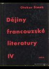 Dějiny francouzské literatury [v obrysech] IV.