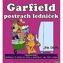 Garfield postrach ledniček obálka knihy