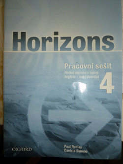 Horizons Pracovní sešit 4 obálka knihy