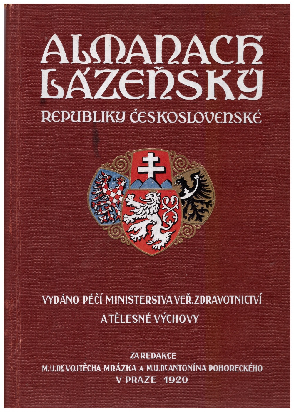 Almanach lázeňský Republiky Československé