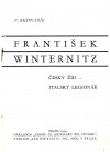 František Winternitz, český Žid a italský legionář