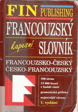 Francouzský kapesní slovník : francouzsko-český, česko-francouzský