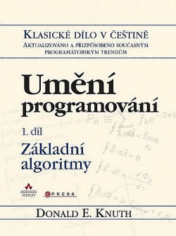 Umění programování, 1. díl – Základní algoritmy obálka knihy