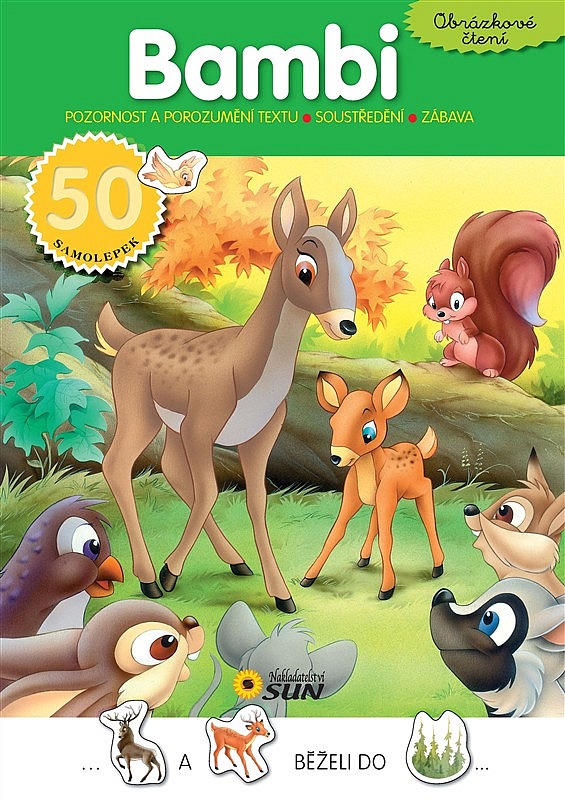 Bambi - Obrázkové čtení