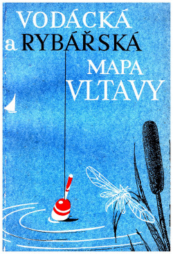 Vodácká a rybářská mapa Vltavy