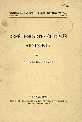 René Descartes či Tomáš Akvinský? Problém poznání u Descarta s hlediska křesťanské filosofie