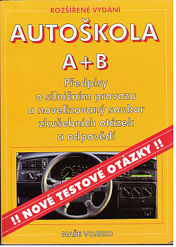 Autoškola A+B (rozšířené vydání) obálka knihy