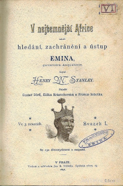 V nejtemnější Africe neboli hledání, zachránění a ústup Emina, guvernéra Aequatorie sv. I.