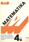Matematika pro střední odborné školy a studijní obory středních odborných učilišť - 4.část