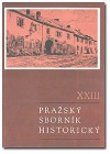 Pražský sborník historický XXIII