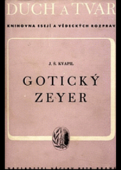 Gotický Zeyer obálka knihy