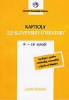 Kapitoly zo slovenskej literatúry : 9. - 18. storočie