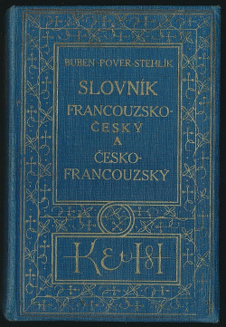Slovník francouzsko-český a česko-francouzský
