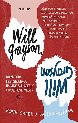 Will Grayson, Will Grayson obálka knihy