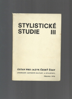 Stylistické studie III.