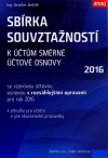 Sbírka souvztažností k účtům směrné účtové osnovy 2016