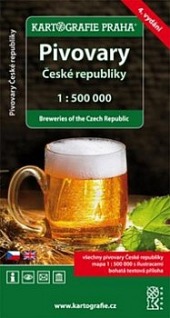 Pivovary České Republiky 1:500 000