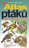 Atlas ptáků České a Slovenské republiky obálka knihy