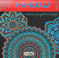Mandaly antistres - malování pro pozitivní energii (červená)