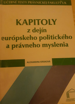 Kapitoly z dejín európskeho politického a právneho myslenia