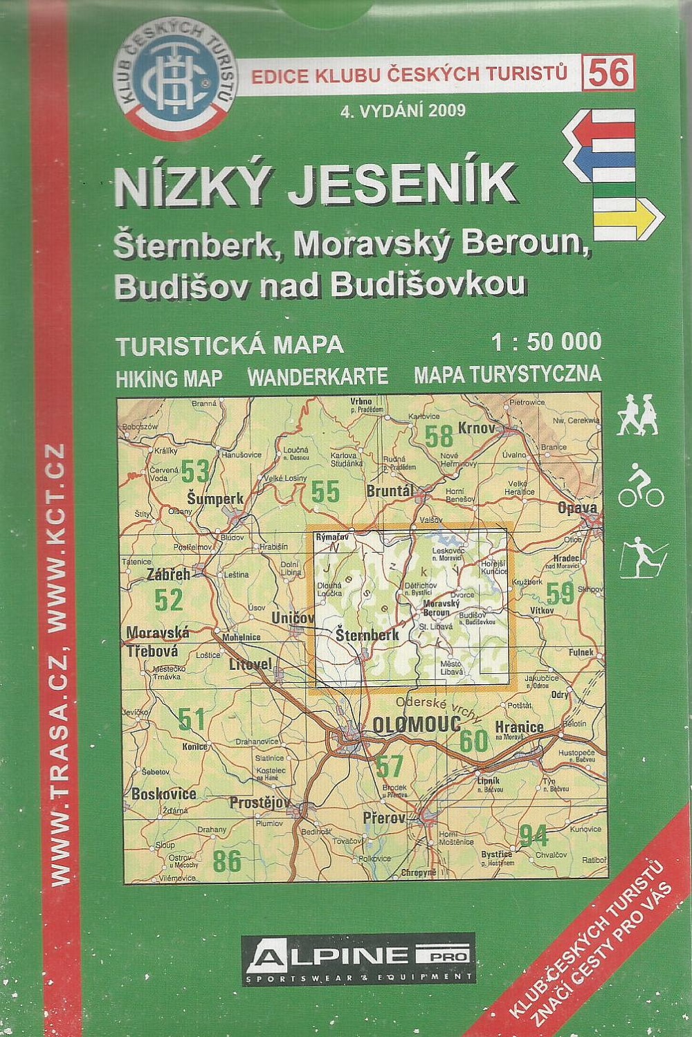 Nízký Jeseník - Šternberk, Moravský Beroun, Budišov nad Budišovkou