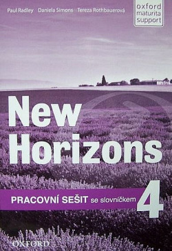 New Horizons 4 Pracovní sešit obálka knihy