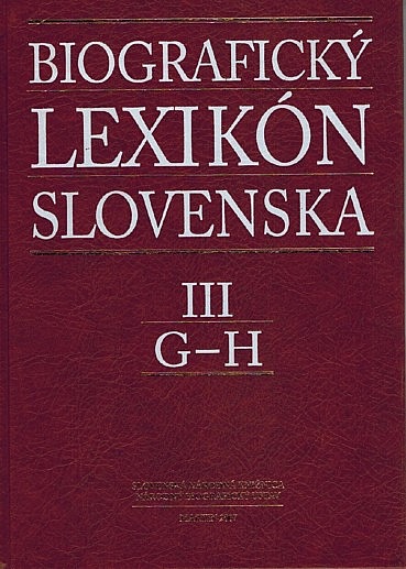Biografický lexikón Slovenska III