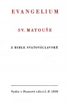 Evangelium sv. Matouše