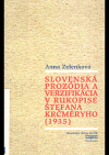 Slovenská prozódia a verzifikácia v rukopise Štefana Krčméryho (1935).