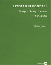 Literární pondělí: Texty z Lidových novin 1936–1938