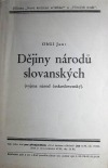 Dějiny národů slovanských (výjma národ československý)