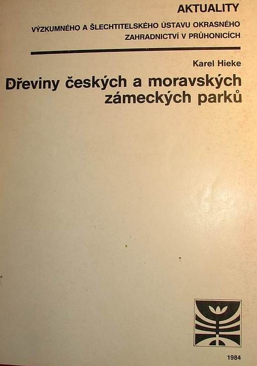 Dřeviny českých a moravských zámeckých parků