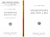 Shakespeare, jeho život a dílo