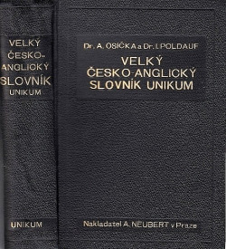 Velký česko-anglický slovník Unikum