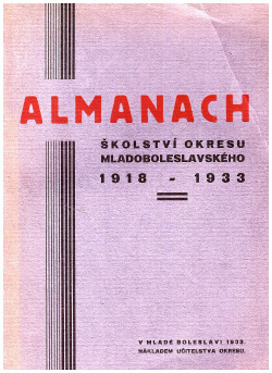 Almanach školství okresu Mladoboleslavského 1918 - 1933