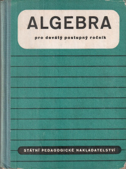 Algebra pro devátý postupný ročník