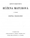 Růžena Maturová