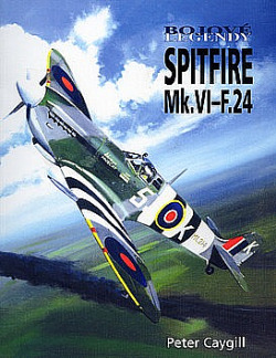 Spitfire Mk. VI - F.24 obálka knihy