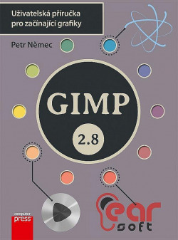 GIMP 2.8 – Uživatelská příručka pro začínající grafiky obálka knihy